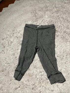 Carter's Black and White Striped Kids Leggings